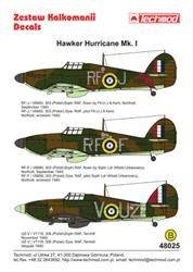 Techmod 48025 Hawker Hurricane Mk. I